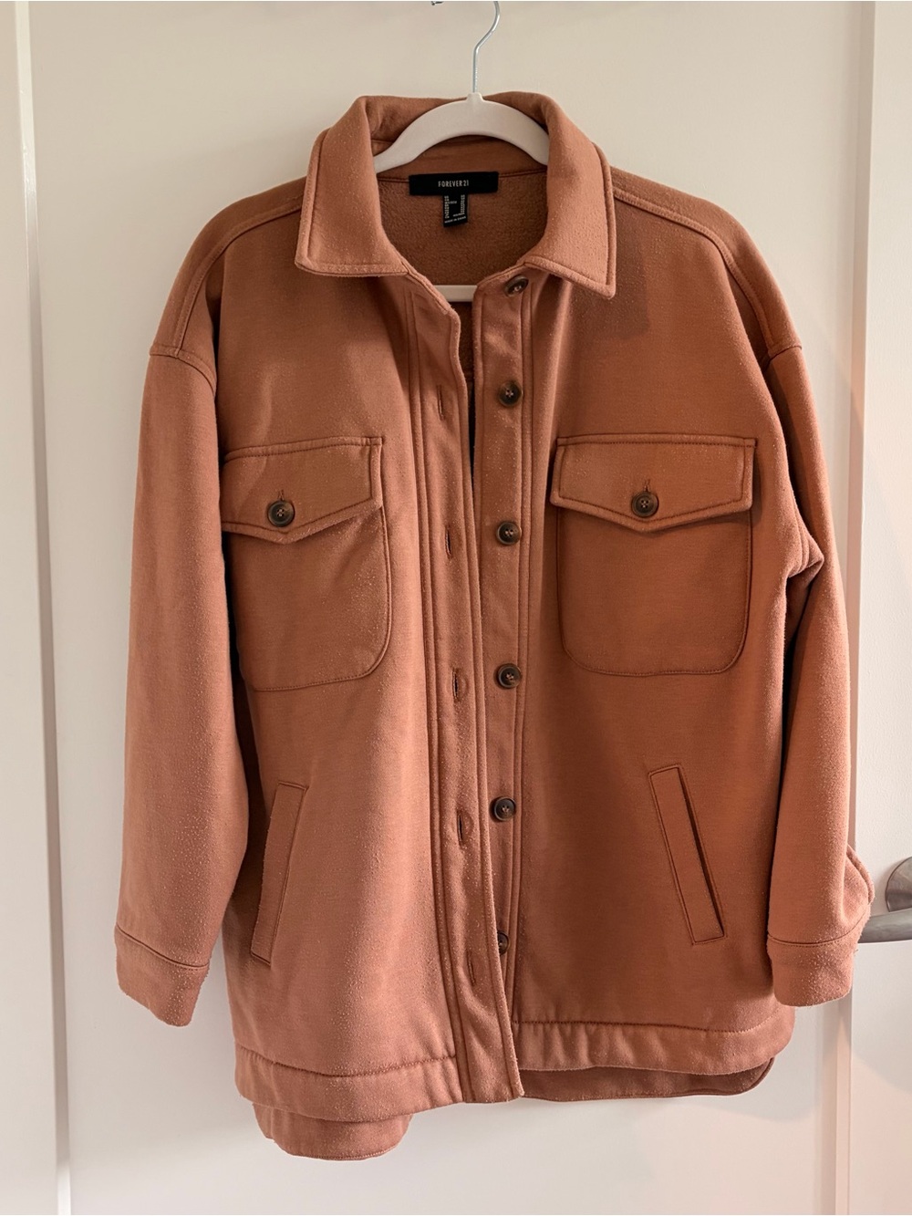 Forever 21 light Brown shacket